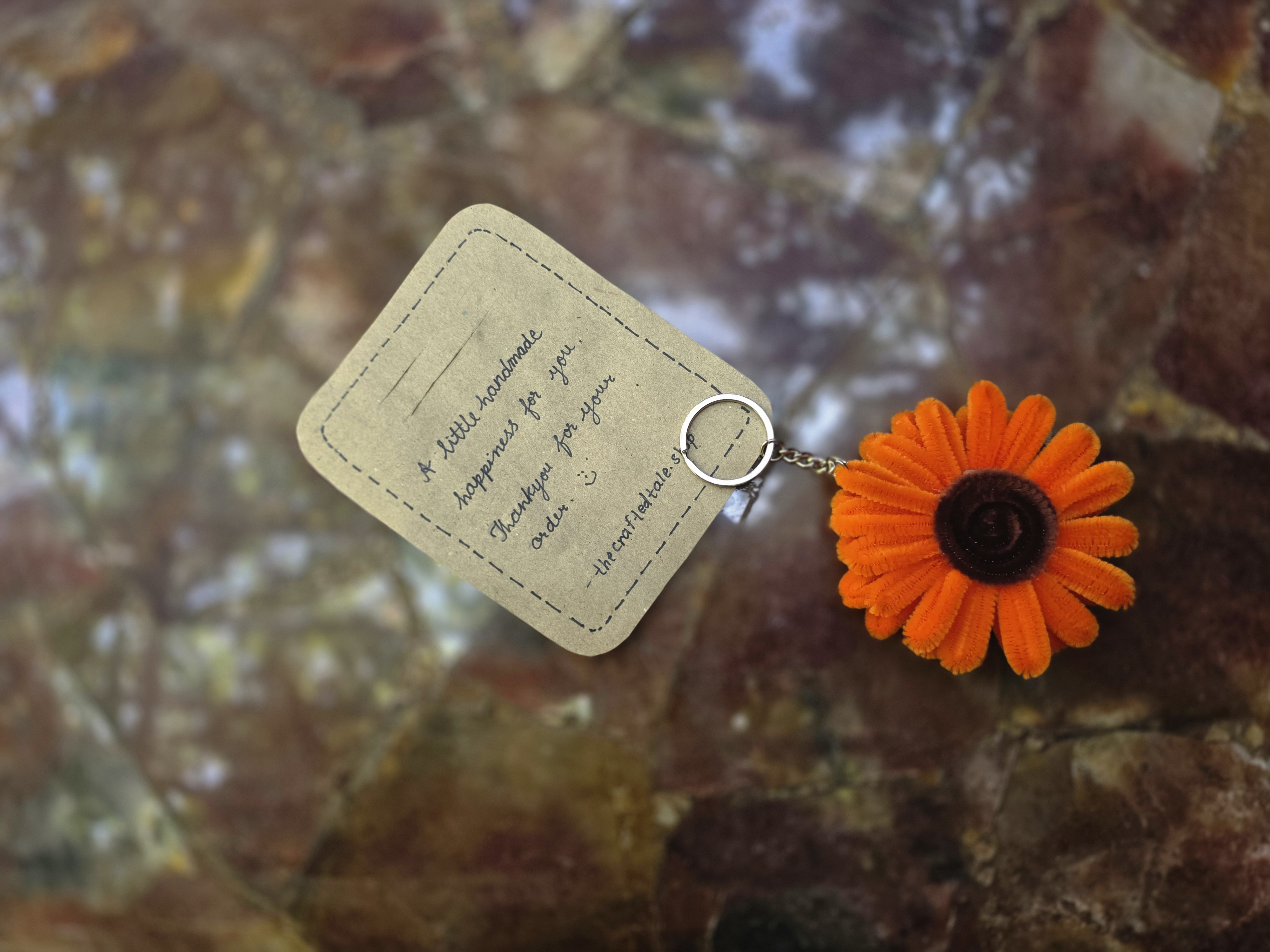 Velvet Bloom Keyring thumbnail 3