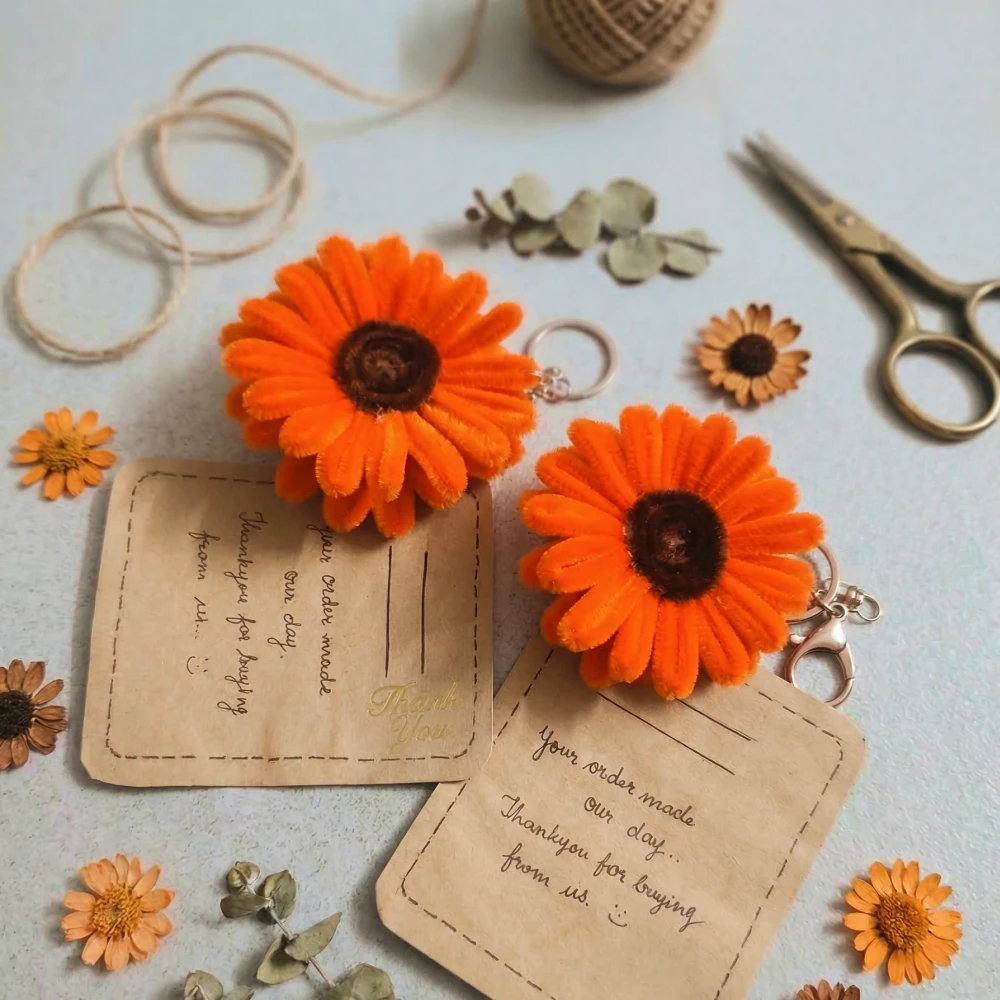 Velvet Bloom Keyring